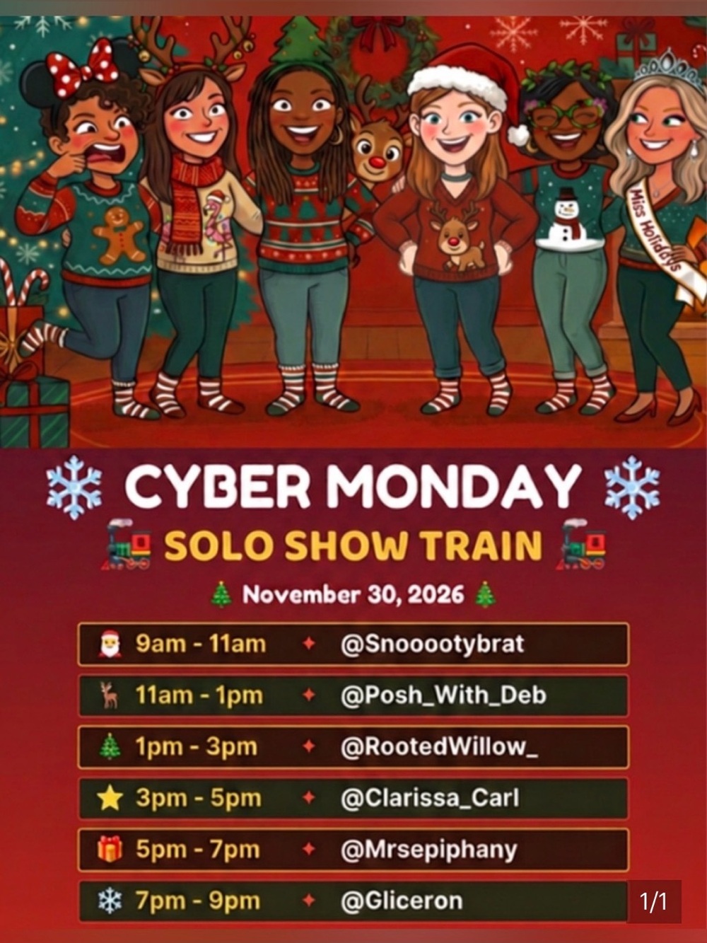LIVE FLYER! Like to know when I am live! - Picture 2 of 8